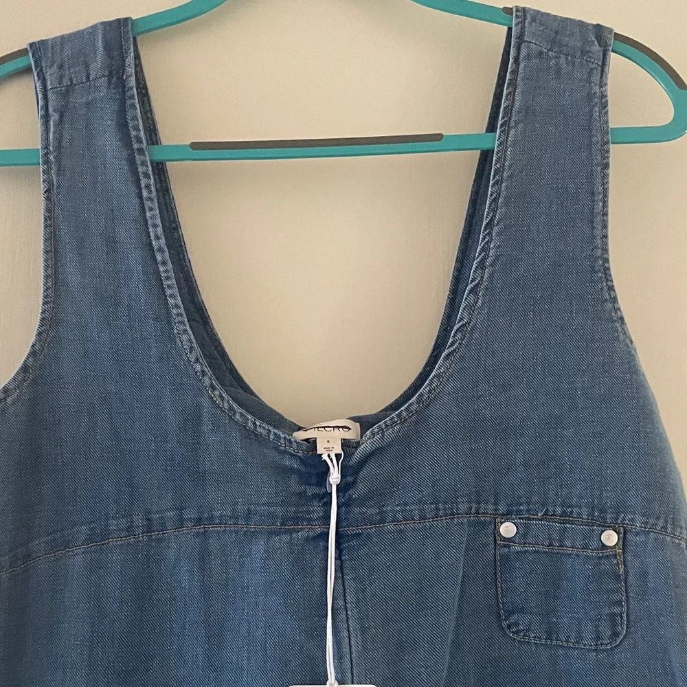 Anthropologie Pilcro Women’s Blue Denim Jumpsuit - Picture 5 of 9
